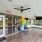 Yoga room with equipment and tv